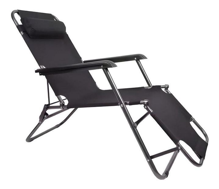 Kerti fotel Regea (fekete)