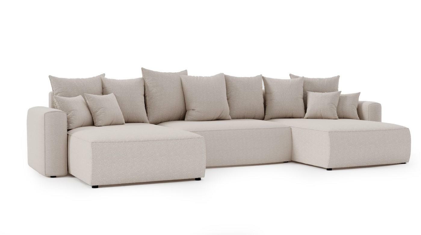 Kutna garnitura Baria U (bež)