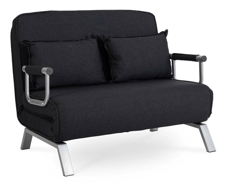 Sofa na razvlačenje Bancarias 2 (crna) 