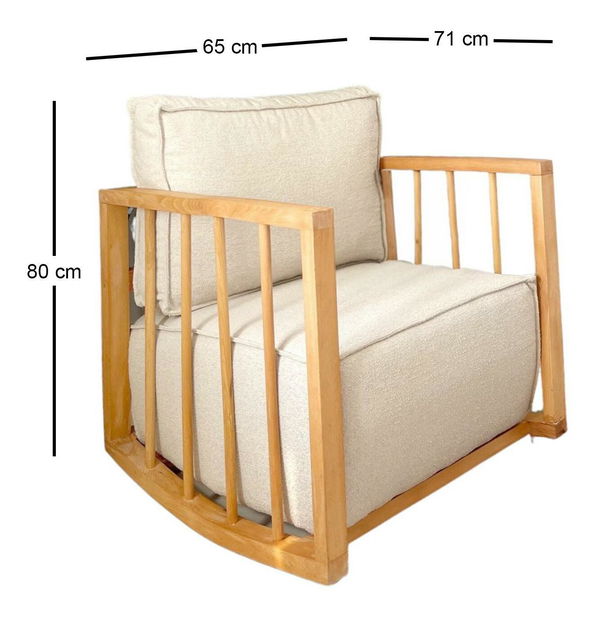 Hintafotel Salamander (fehér)