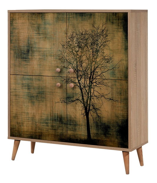 Ormarić Maluxe (hrast sonoma)