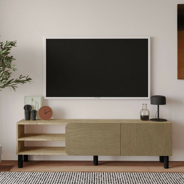 TV stolík/skrinka Rama 2 (orech + dub zafírový)