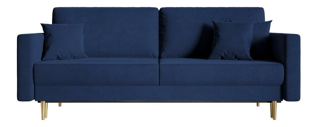 Háromszemélyes kanapé Vallera (tenerészkék)