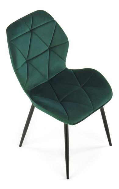 Scaun de sufragerie Kilsyth (verde închis)