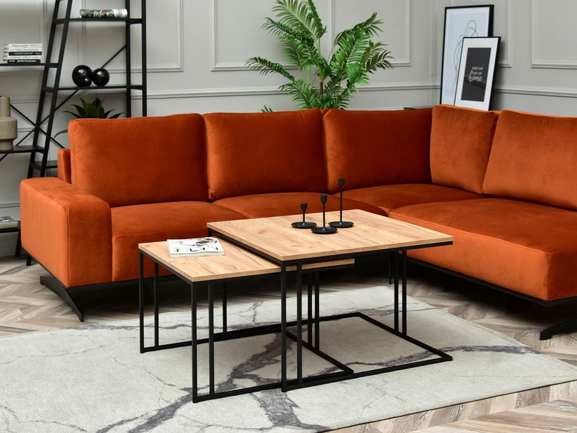 Set solića za kavu (2 kom.) Destapamos (zlatna + crna)