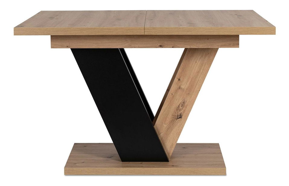 Blagovaonski set Chiapas (hrast artisan + crna) (za 4 osobe)