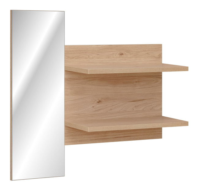 Nástenný panel so zrkadlom Padre (hikora jackson)