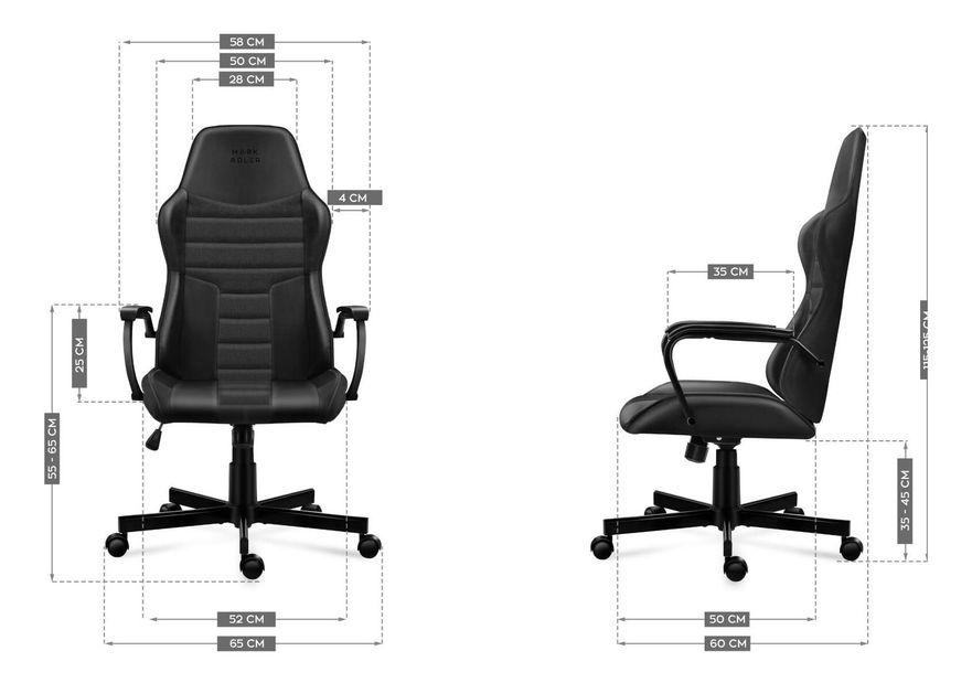 Fotoliu de birou Blitz 4.2 (negru)