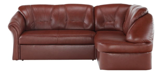 Bőr sarokkanapé Lamerton (P)