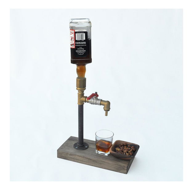 Dávkovač nápojov Libiki 1 (orech + zlatá) 