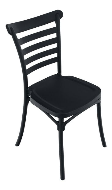 Blagovaonska stolica Tempo Kondela -Sorprendida (crna) 