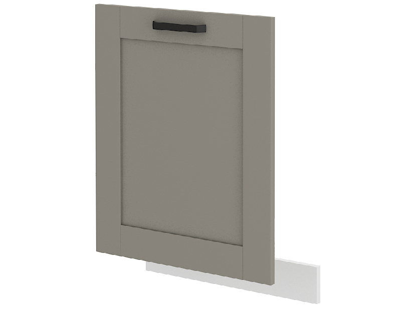 Ușă pentru mașina de spălat vase încorporată Lucid ZM 596 x 713 (claygrey + alb)