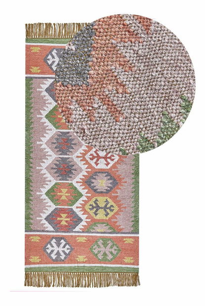 Koberec 80 x 150 cm Sahba (viacfarebná)