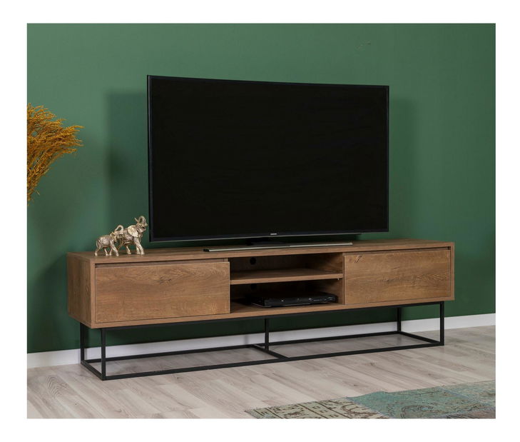 Set za dnevni boravak Laxi 10 (orah + crna)