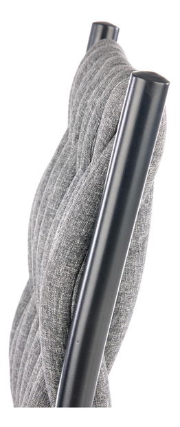 Scaun de sufragerie Kulus (gri + negru)