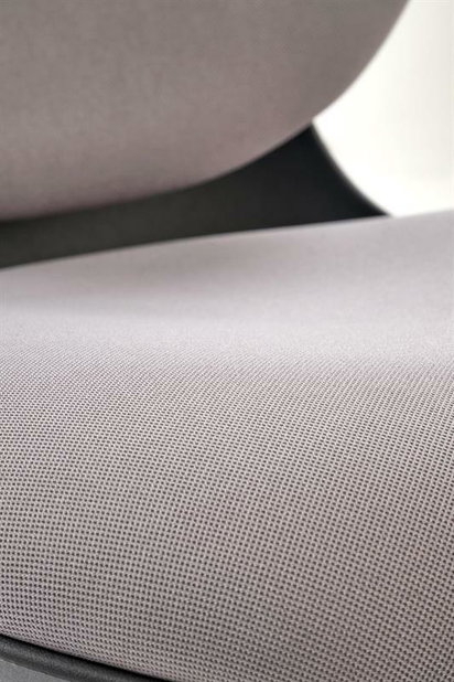 Scaun de birou Ornamentioso (negru + gri)