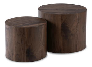 Set 2 mese de cafea Liloo (nuc)