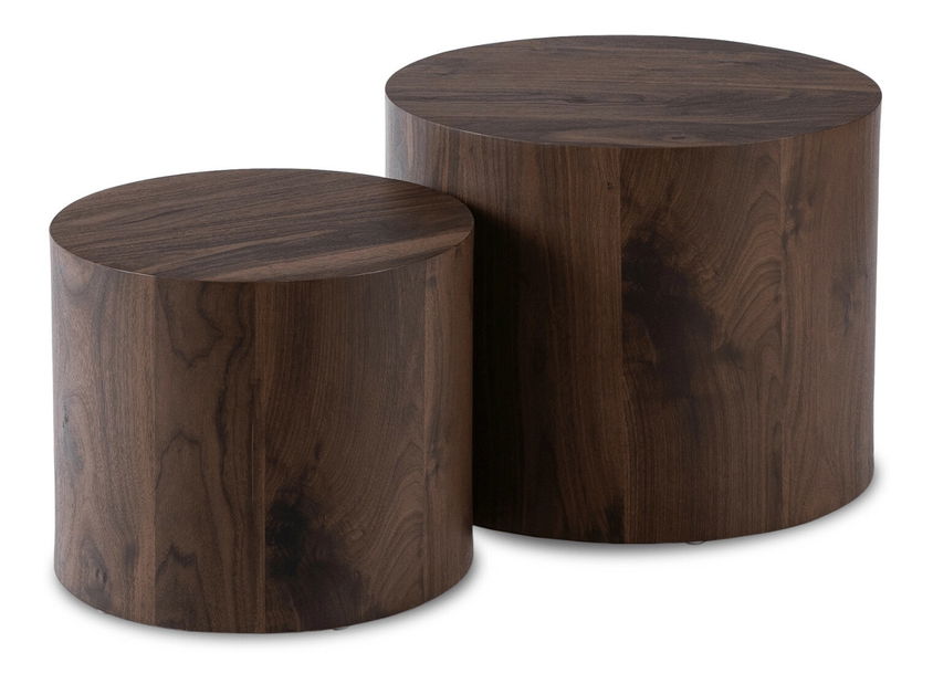 Set 2 ks konferenčných stolíkov Liloo (orech) 