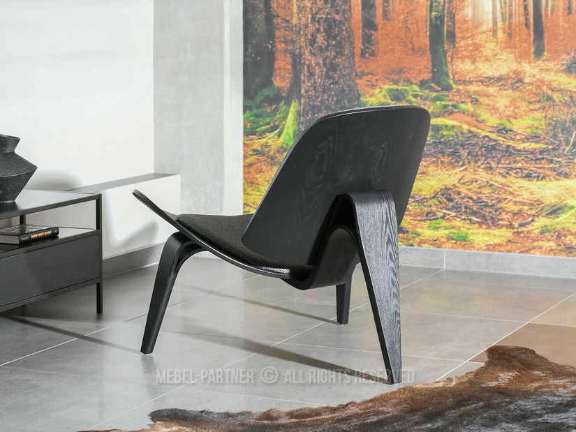 Fotel Ronaldo (fekete)