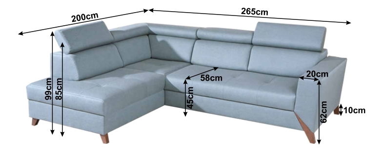 Ülőgarnitúra Konkord (B) (menta)