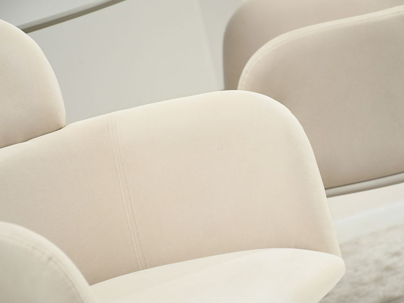 Jedálenská stolička Bastante (krémová)