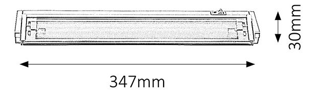 Podhľadové svietidlo Easy Light 2361 (biela)