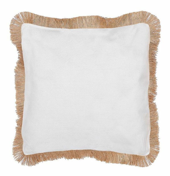 Set ukrasnih jastuka (2 kom.) 45 x 45 cm Geram (bež + bijela)