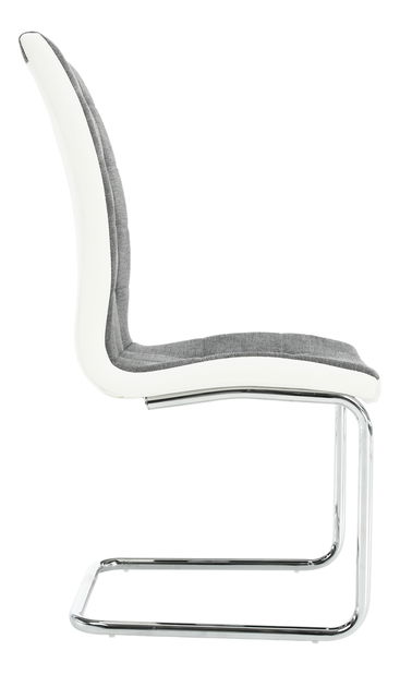 Scaun de sufragerie Santa new (gri închis + alb)