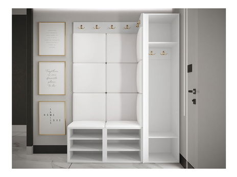 Predsoblje Torro IX (crna + čokolada)