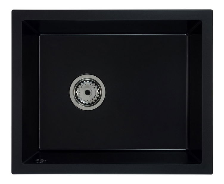 Mosogató Filanis (fekete) (csaplyuk nélküll)