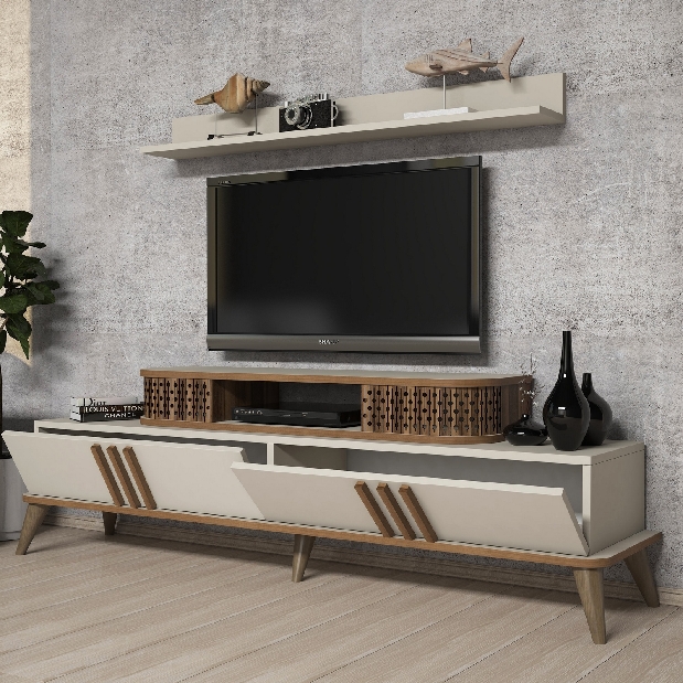 Mobilier living Eiffel (Crem)