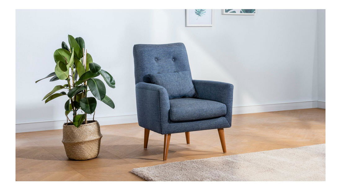 Sedacia súprava Aryanna (tmavomodrá)