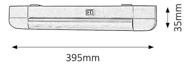 Podhľadové svietidlo Band Light 2301 (biela)