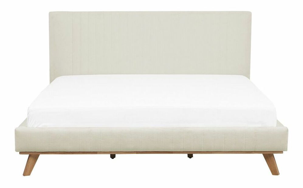 Bračni krevet 160 cm TALLE (s podnicom) (bež)