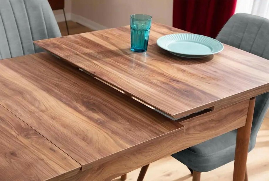 Set dining Lidya (gri) (pentru 4 persoane)