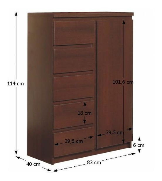 Comodă Percy Typ 30 1D