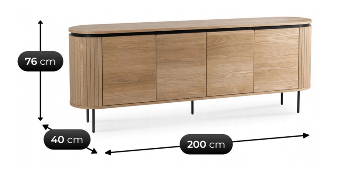 Dulap Back 200 (Stejar) 