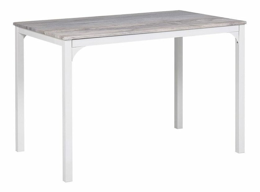 Set mobilier sufragerie BIMRE (gri + alb) (pentru 4 persoane)