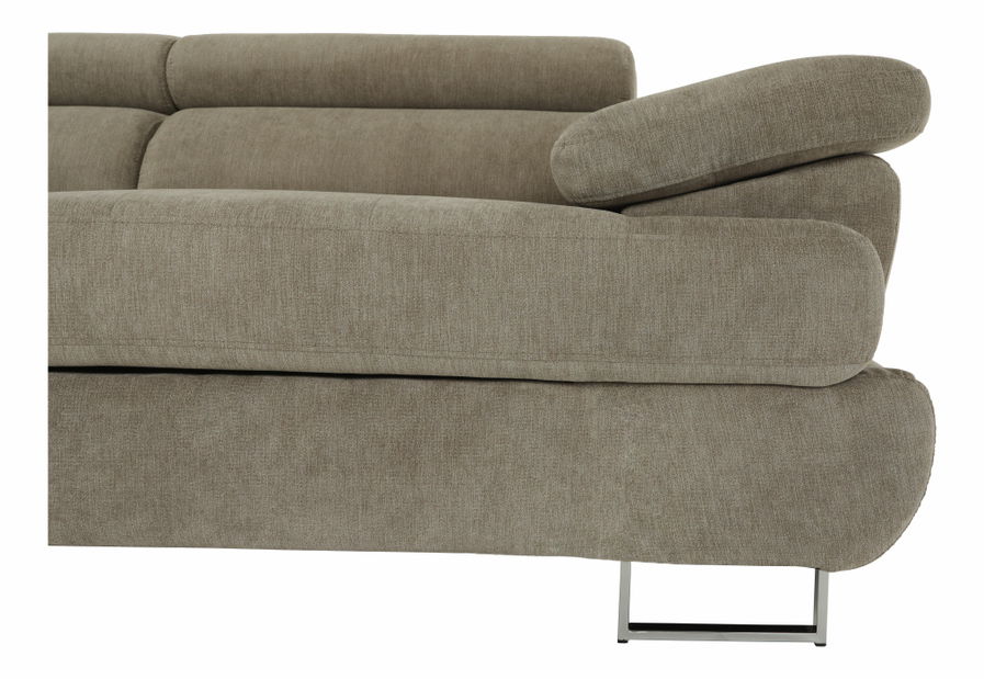 Rohová sedačka Bjorn P OTM-2 (hnedý melír) (L)