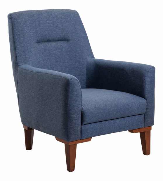 Set canapele/fotolii 3+1 Lesana (Albastru închis)