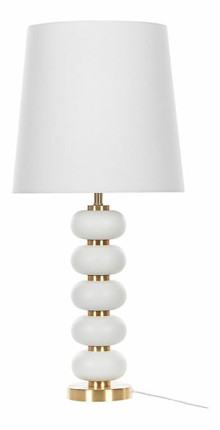 Stolná lampa Frances (biela)