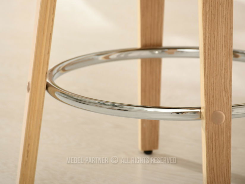 Scaun Helm (bej + stejar)