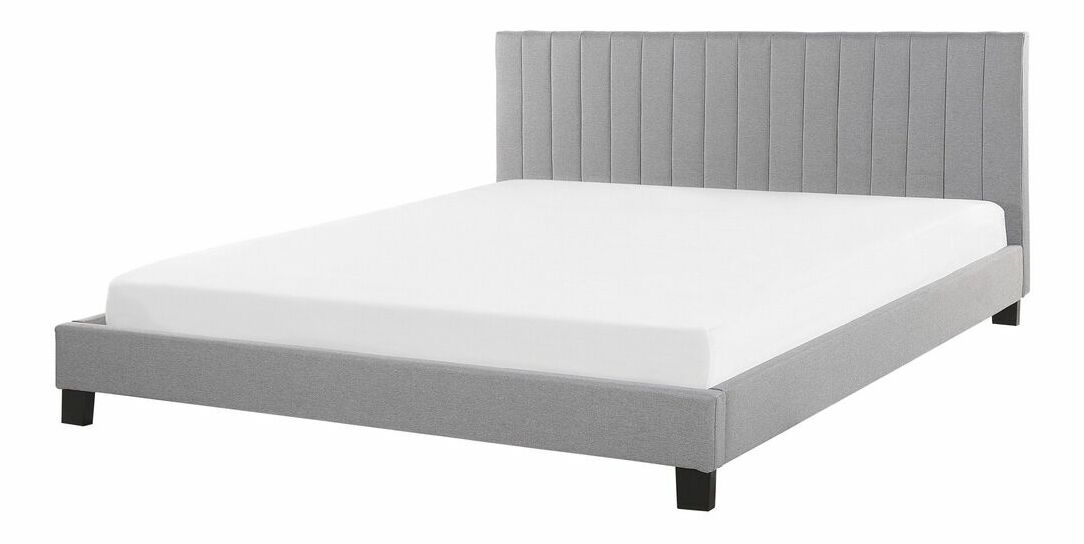 Bračni krevet 180 cm PARASO (svijetlosiva) (s podnicom)