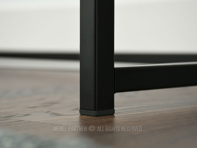 Konzolový stolík Norma M (zelená + čierna)