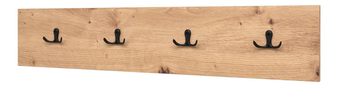 Set mobilier pentru hol Amanda 2 (Stejar artisan + Albastru)