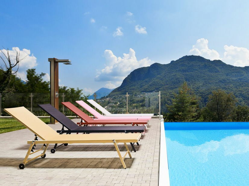 Lehátko Porza (žltá)