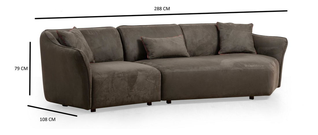 Colțar Mentasota 4 (maro)