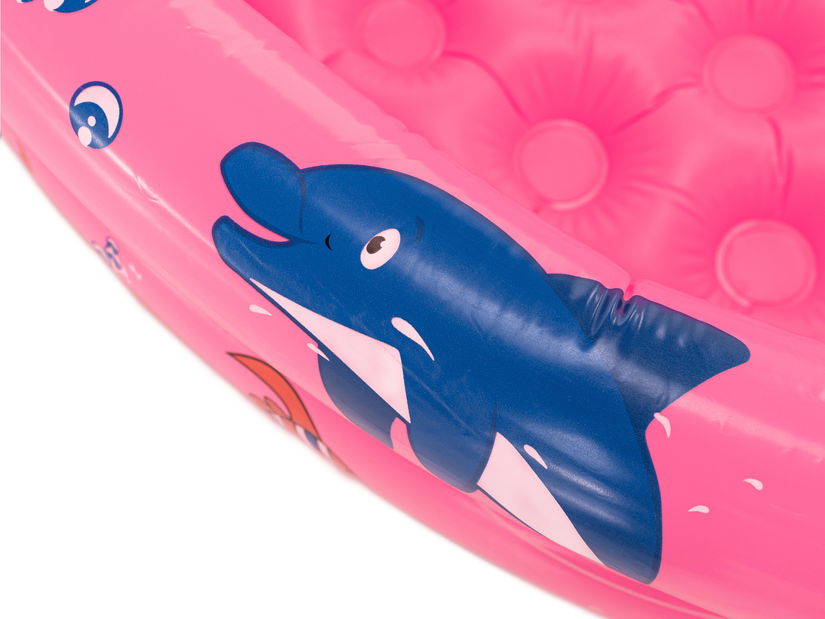 Piscina gonfabilă pentru copii Leah (roz + model)