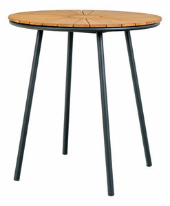 Bistro stôl Canvoria 3 (prírodná + čierna)