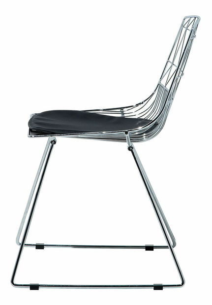 Set 2ks. jedálenských stoličiek Harlem (strieborná)